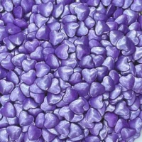 Sprinkle Hearts Purple