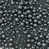 Metallic Sugar Balls Black