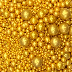 Golden Sugar Balls