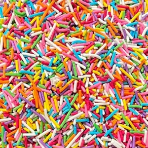 Rainbow Vermicelli Sprinkles