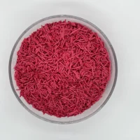 Rose Red Vermicelli Sprinkles