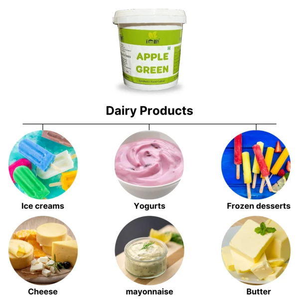 Apple Green Synthetic Food Colour