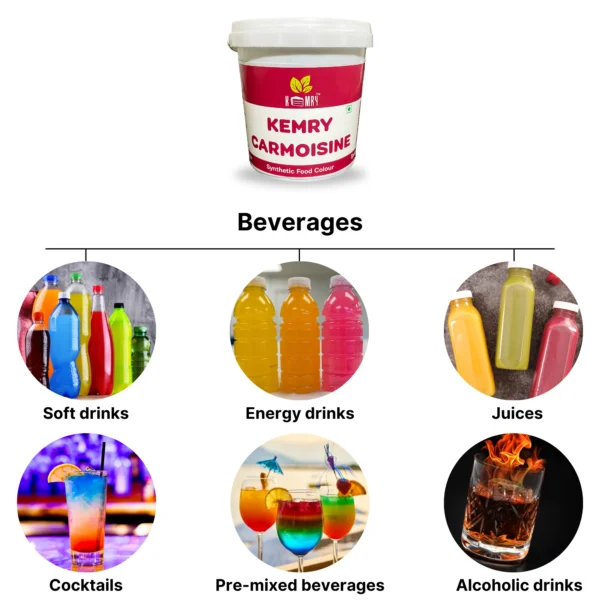 Carmoisine Synthetic Food Colour