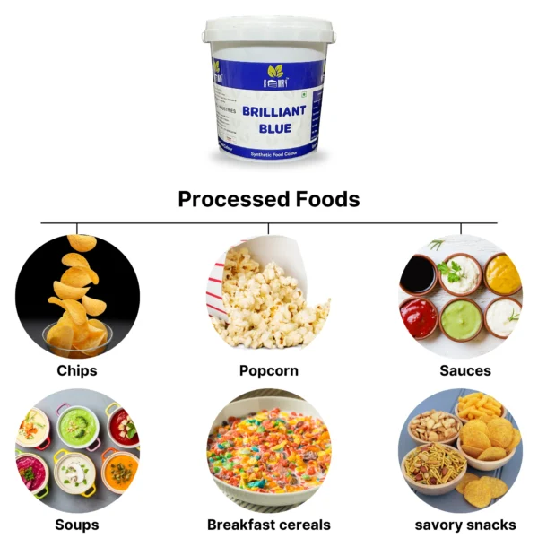 Brilliant Blue Synthetic Food Colour