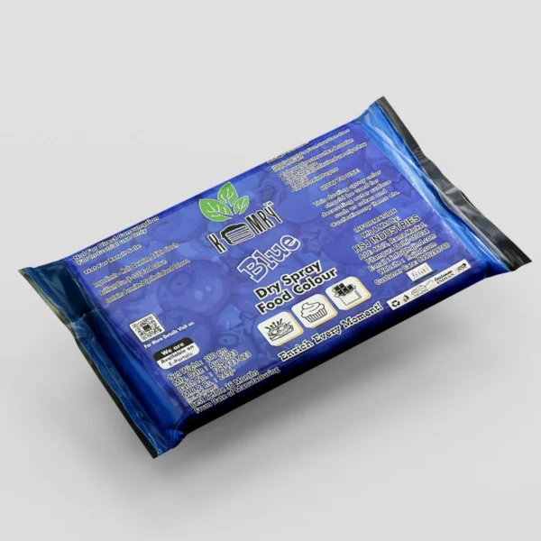 Blue Dry Food Color Pouch