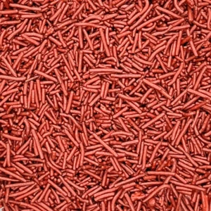 MAUVE RED Metallic Vermicelli Sprinkles