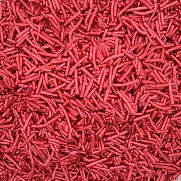 Rose Red Vermicelli Sprinkles