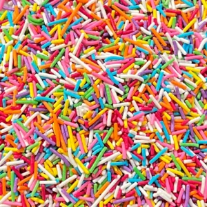 Rainbow Vermicelli Sprinkles