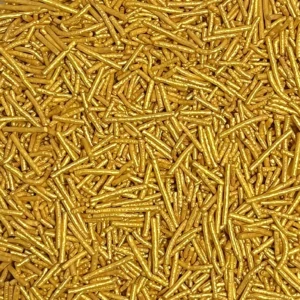 Sparkling Gold Vermicelli Sprinkle