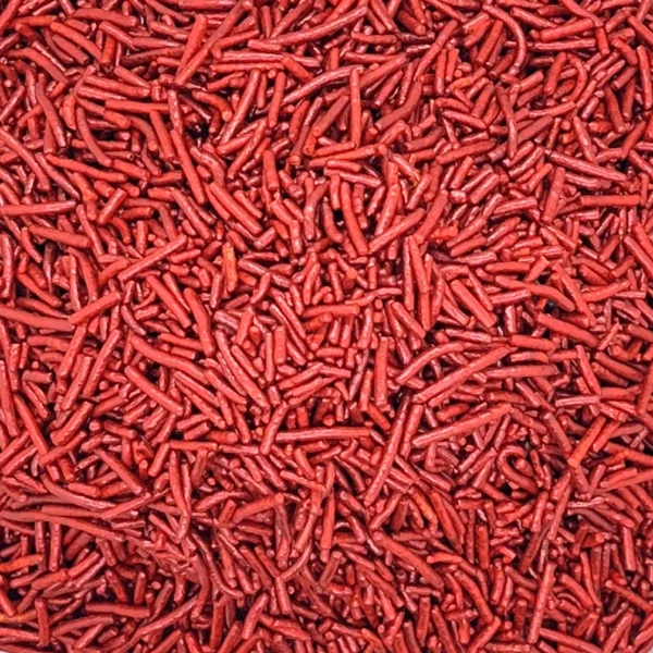 Sparkling Red Vermicelli Sprinkles