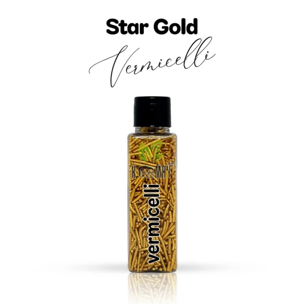 Star Gold Metallic Vermicelli