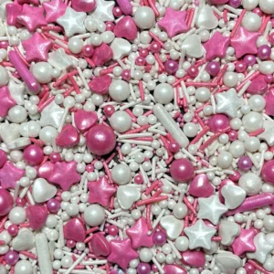 Pink & White Sprinkles Mixture